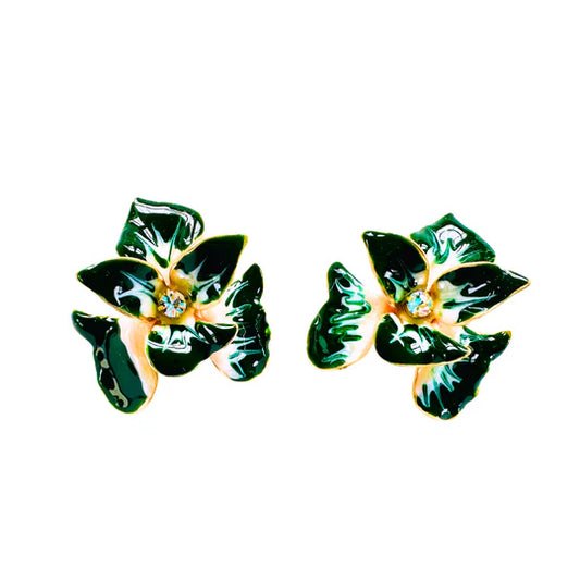 Orchid Earring | Emerald