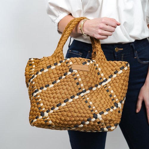 Woven Tote | Camel
