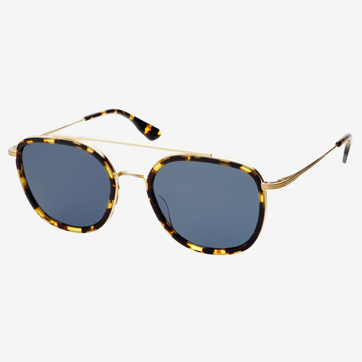 Weston Unisex Sunglasses | Yellow Tortoise/Gray