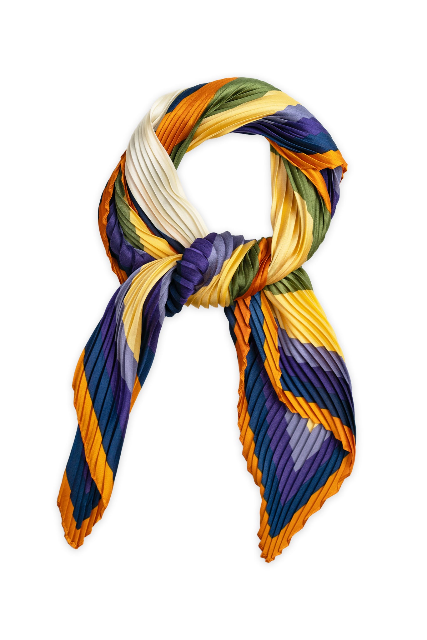 Multi Plisse Scarf