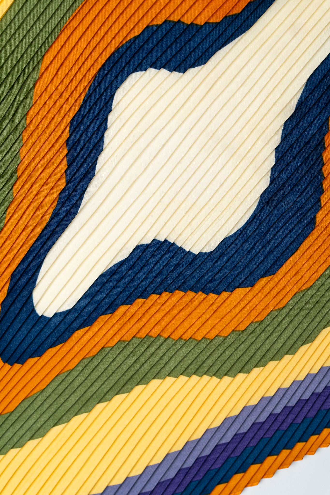 Multi Plisse Scarf