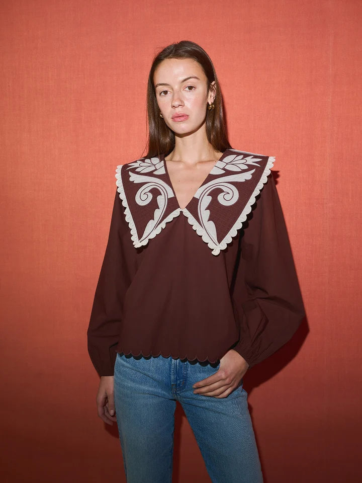 Emma Blouse | Cocoa