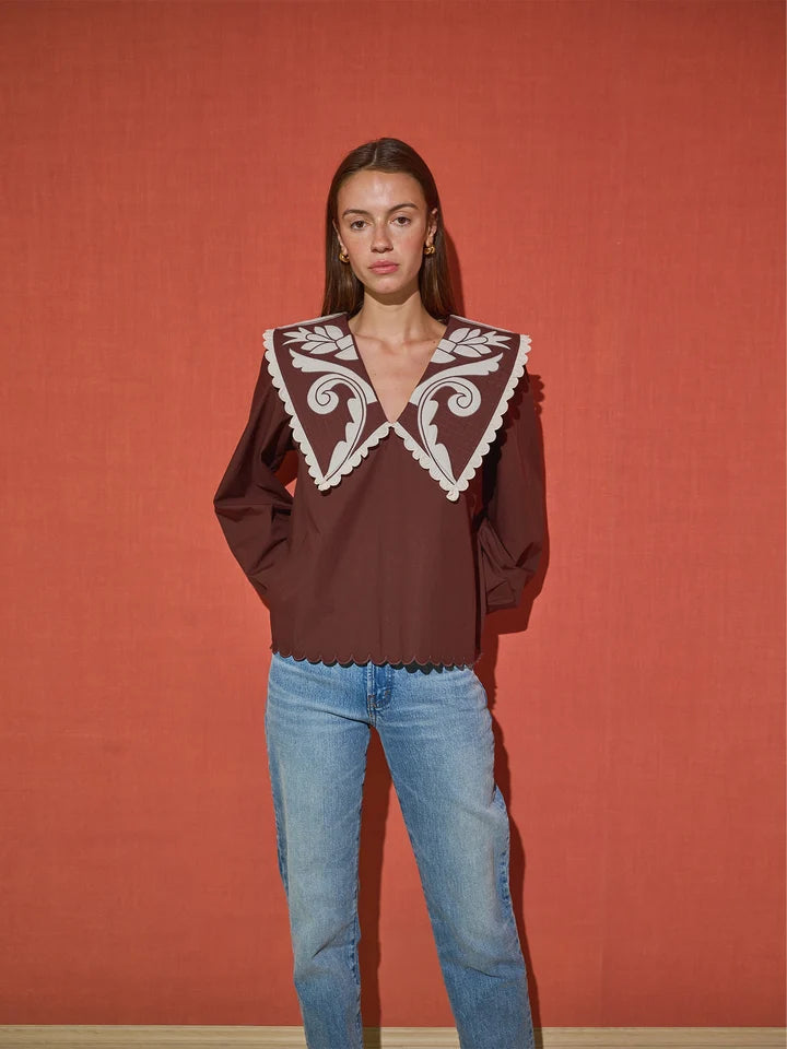 Emma Blouse | Cocoa