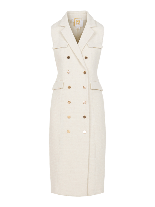 Kelly Dress | Winter White