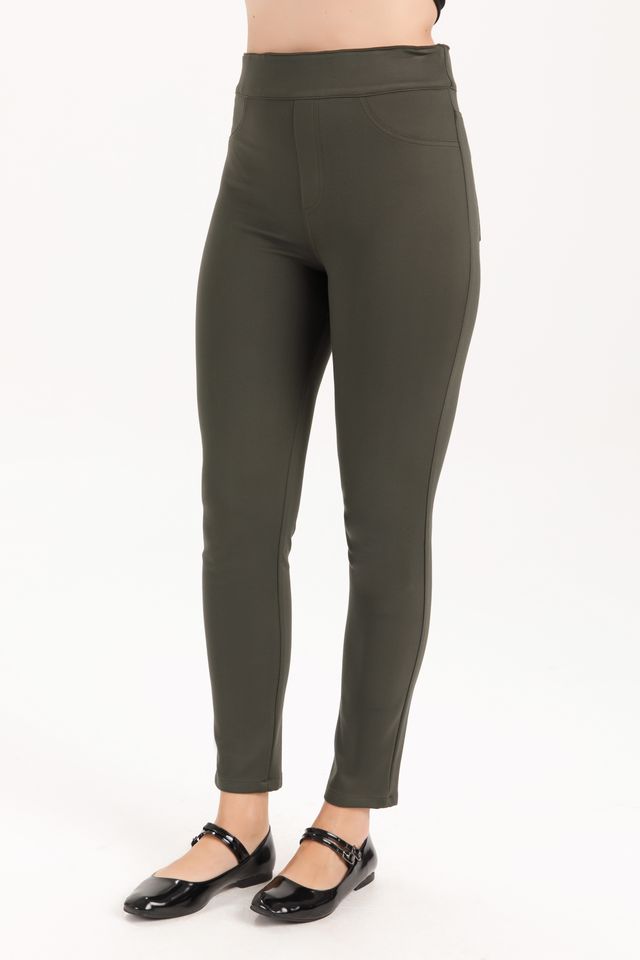 4 Pockets Pant | Olivo