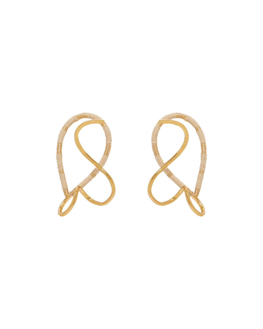 Gioia Earring | Ivory/Gold