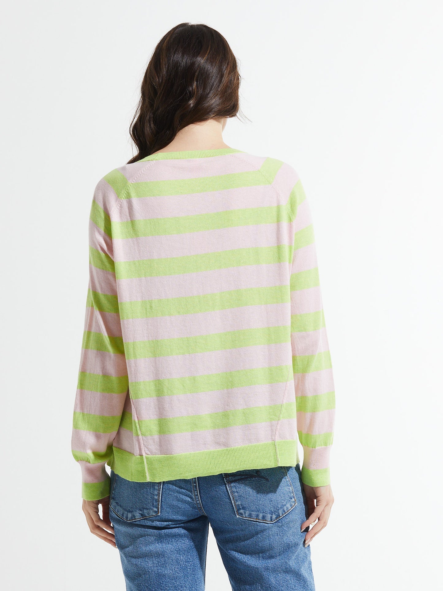 Raglan Stripe Sweater | Sherbet