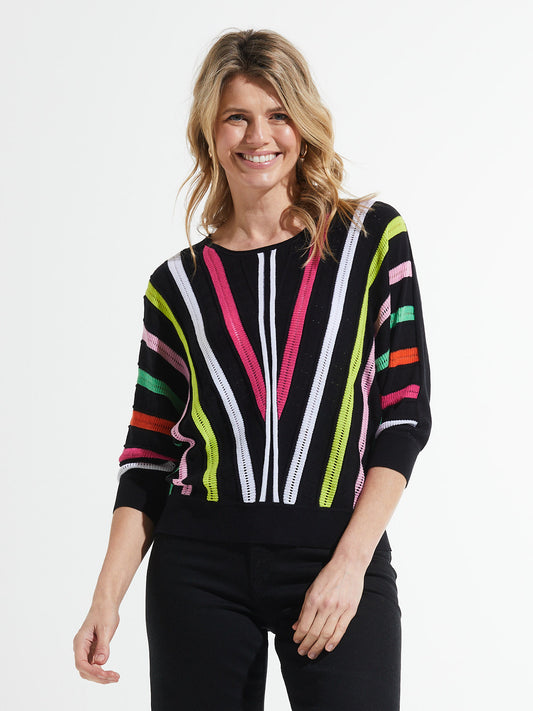 Breeze + Brights Sweater | Black