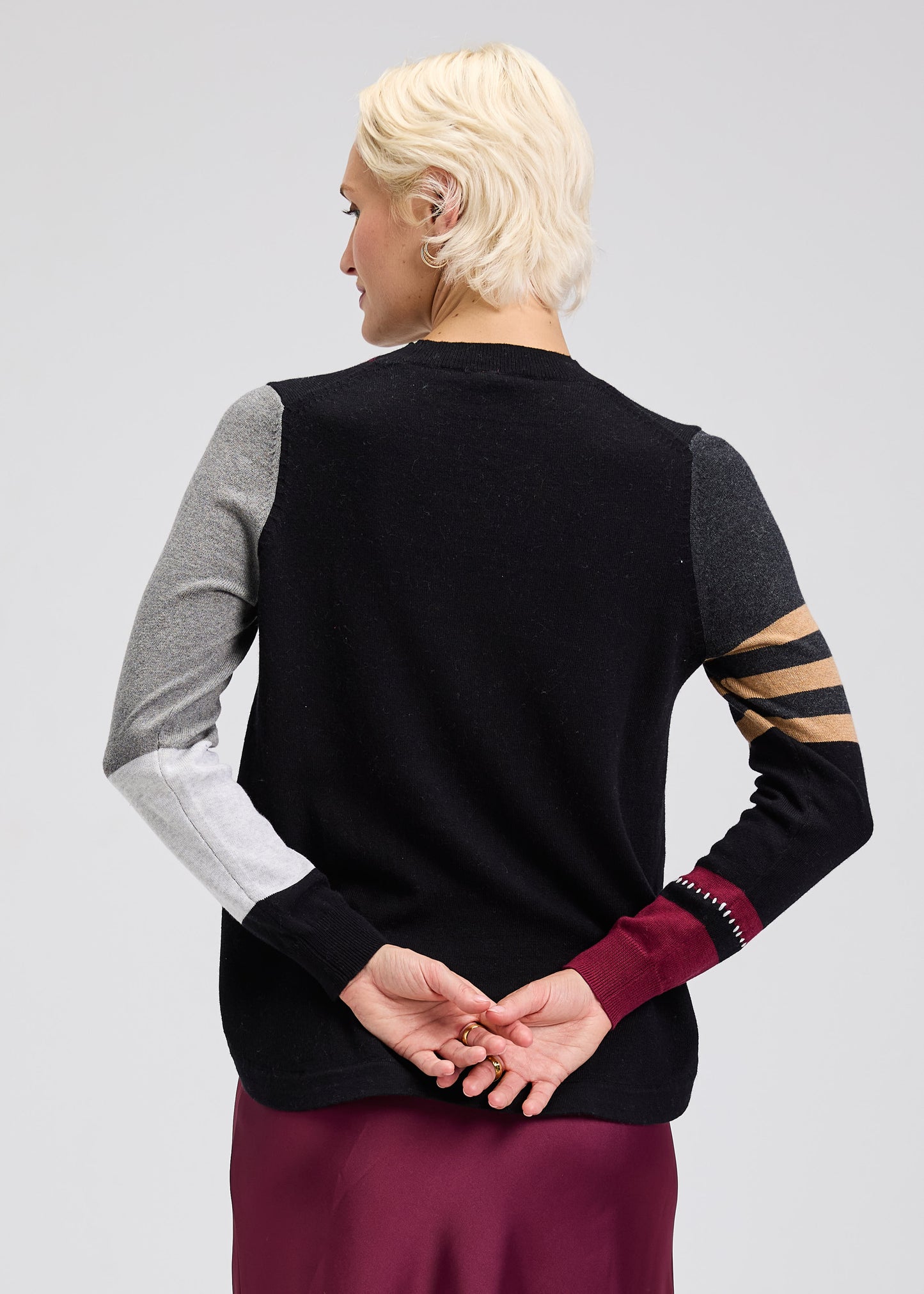 Spliced Sweater