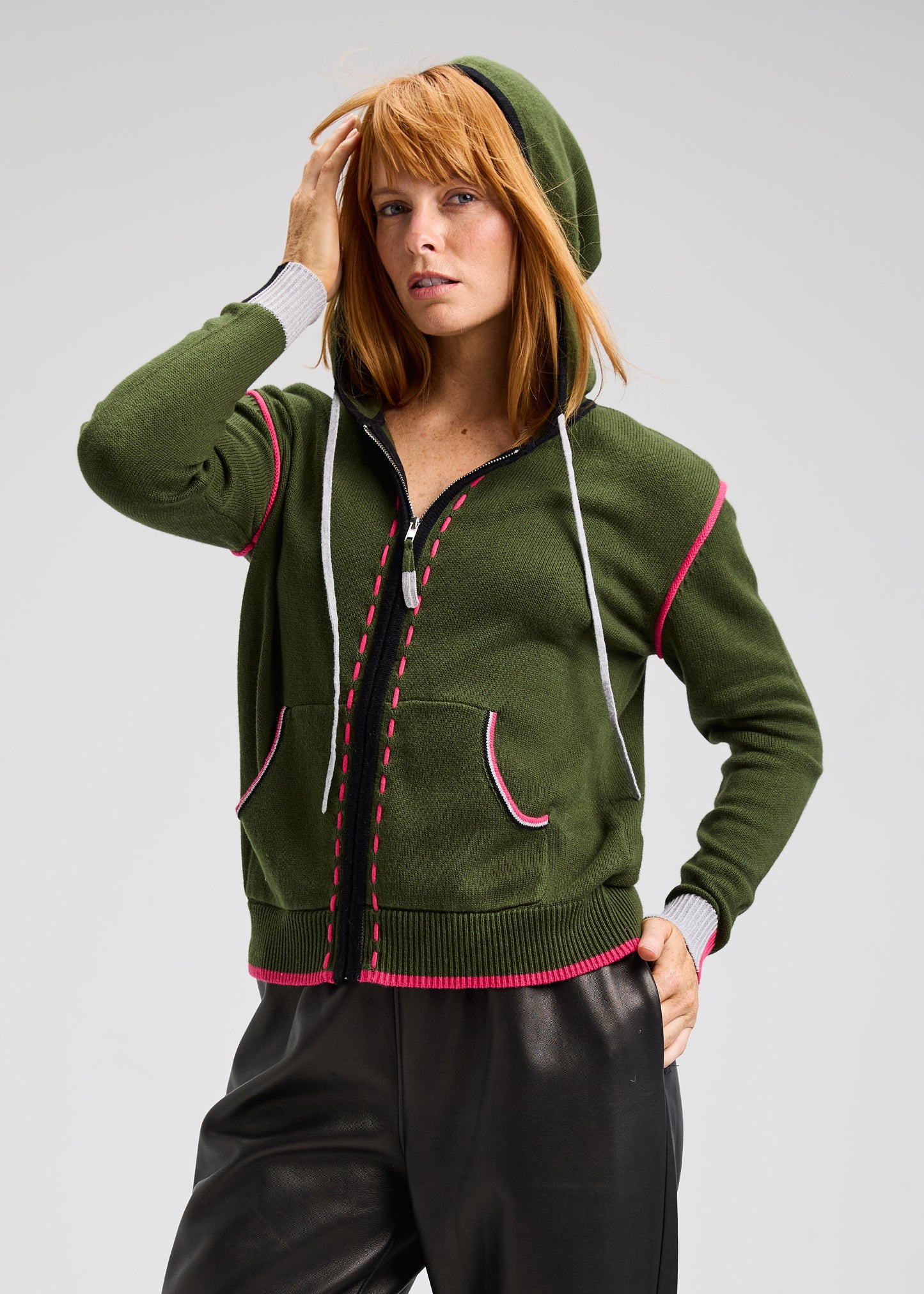 Threaded Hoodie