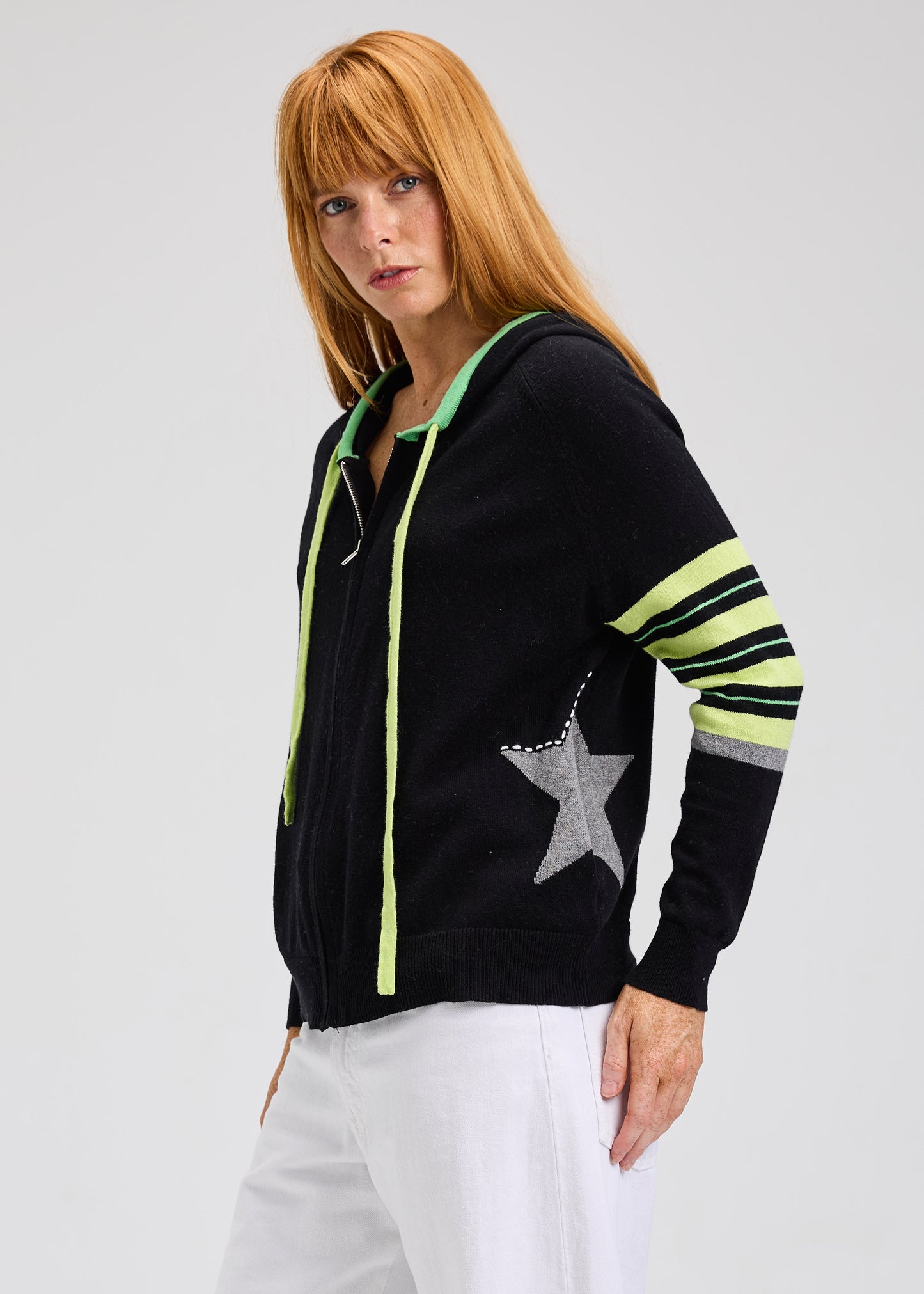 Star Hoodie | Black