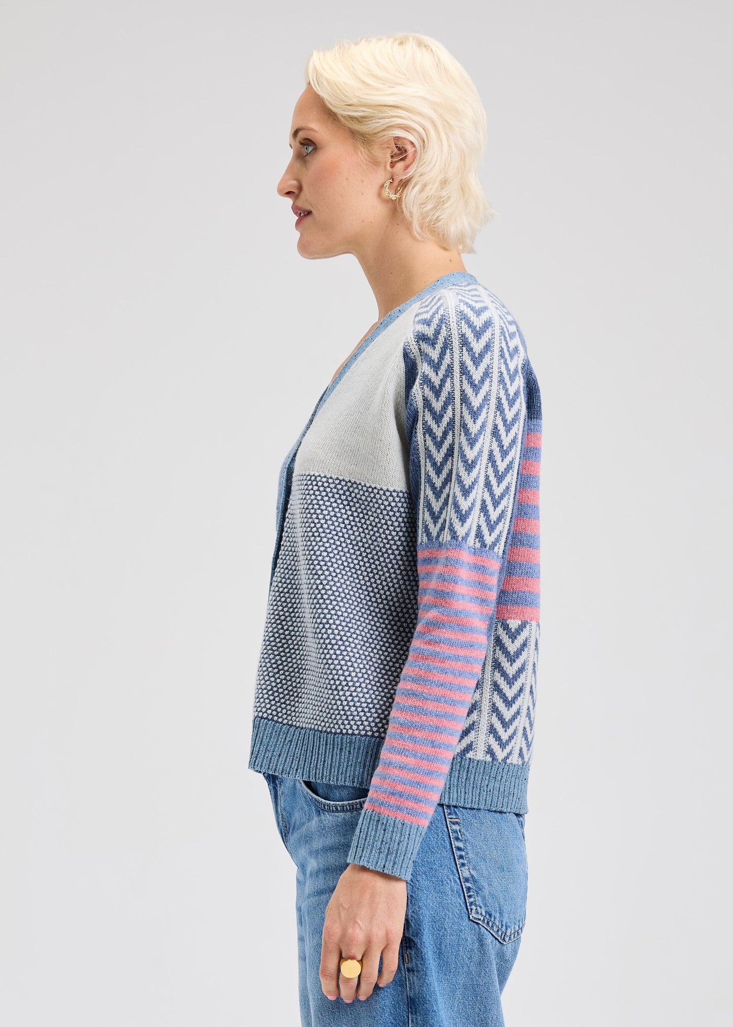 Textured Cardigan | Jean