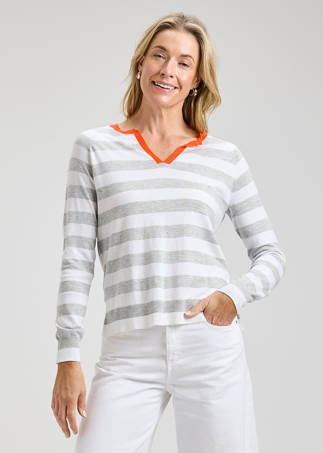Stripe Henley