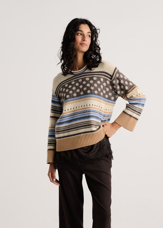 Stripe Pop Sweater