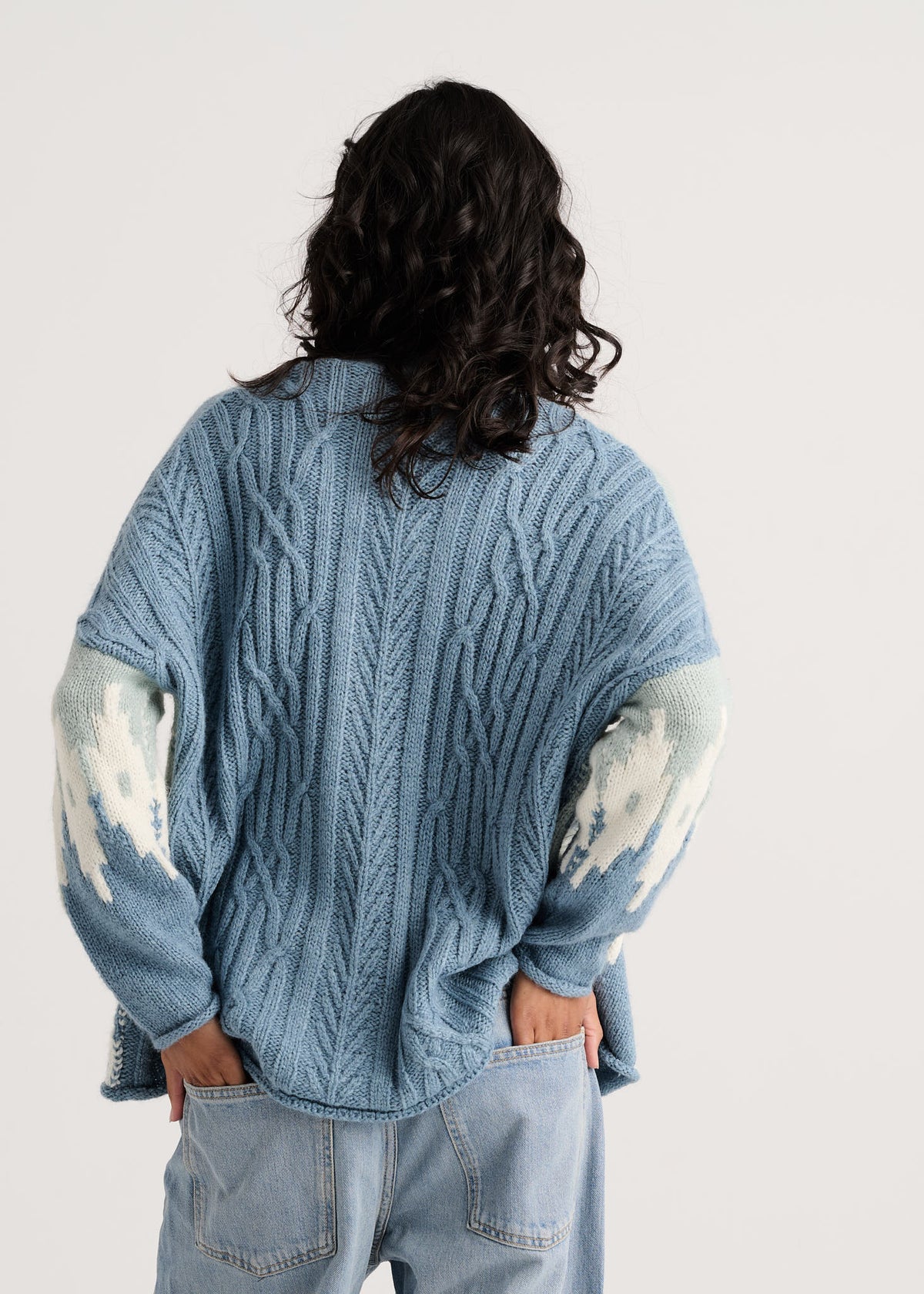 Jacquard Cardi