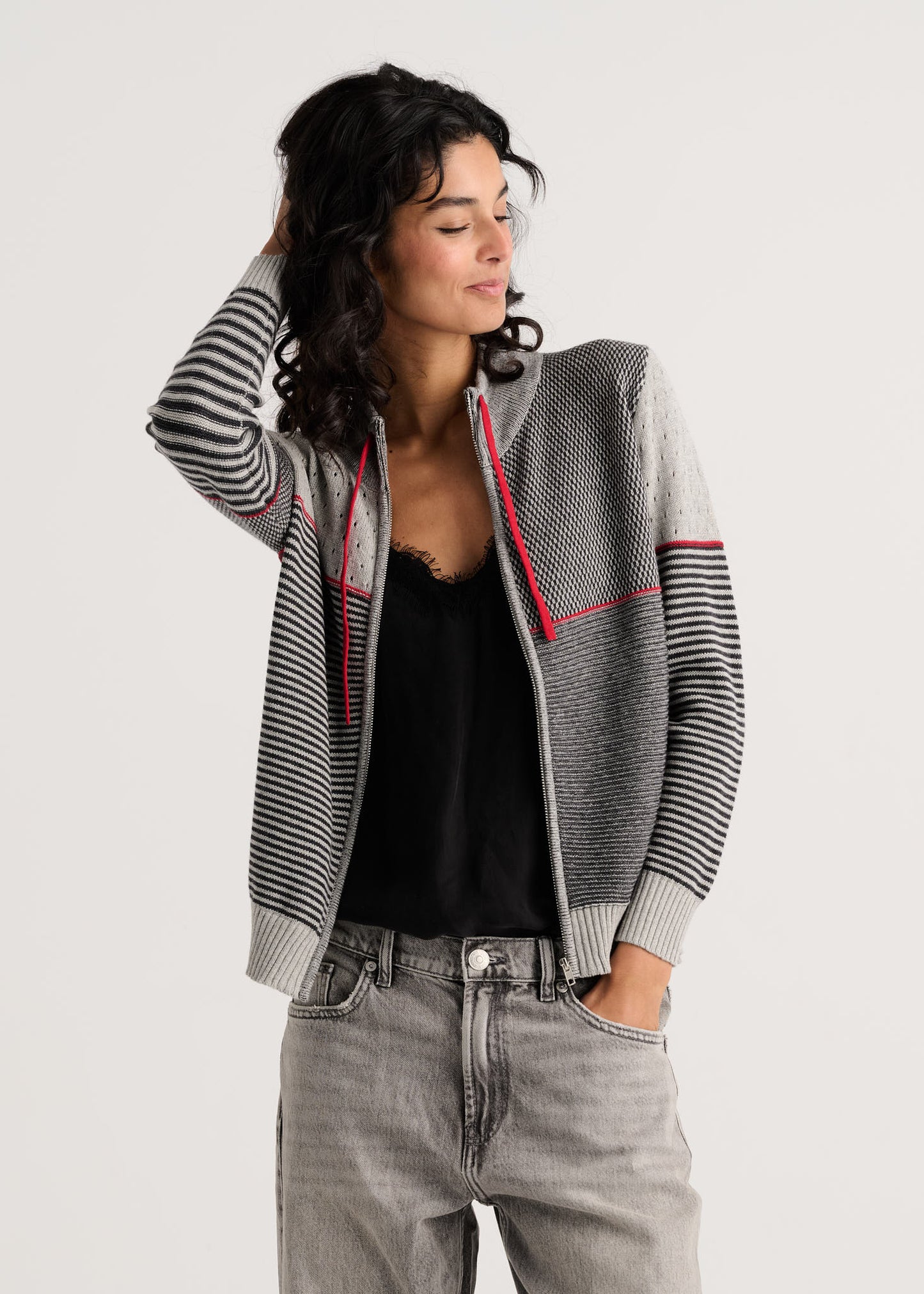 Zip Cardigan