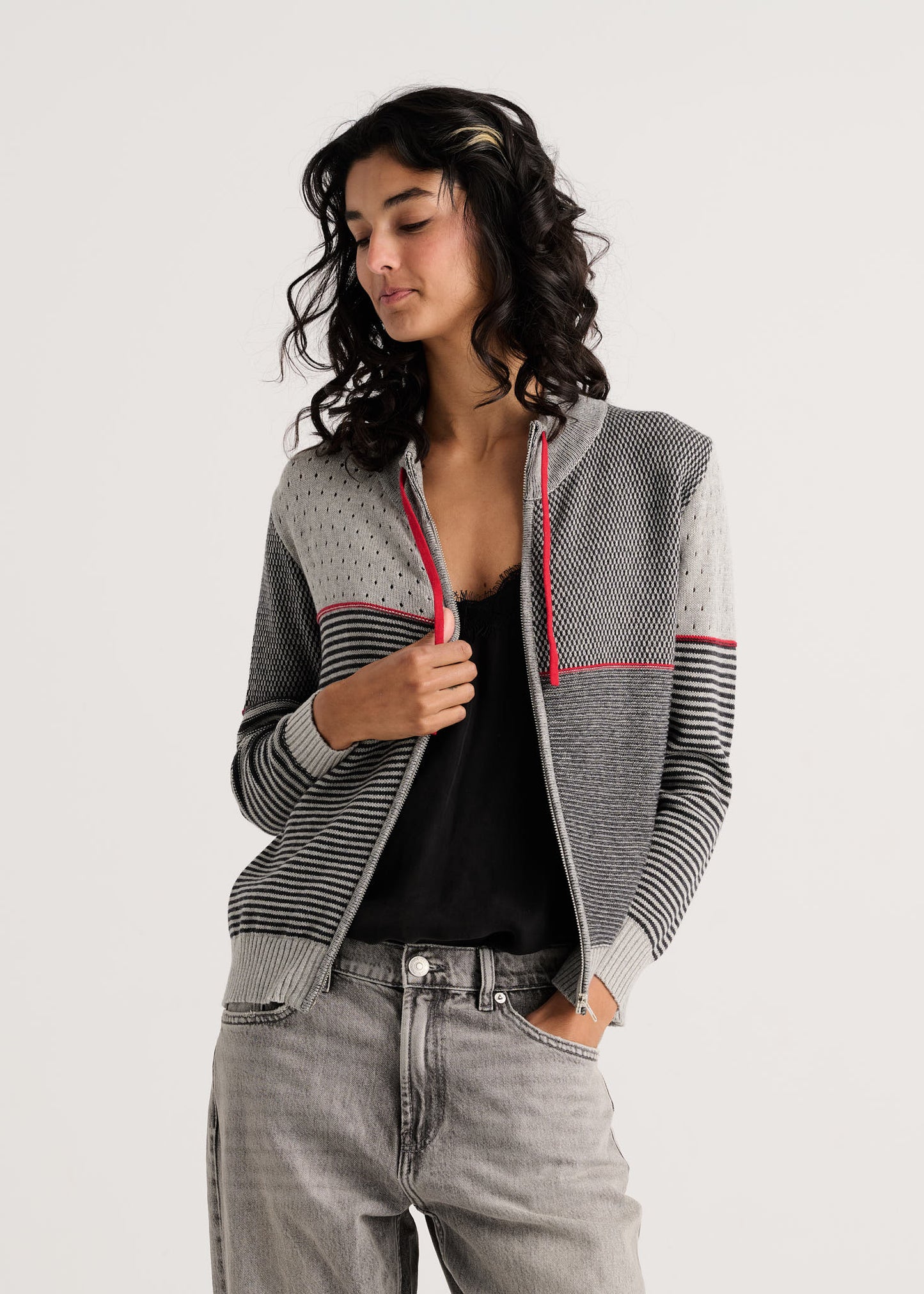 Zip Cardigan