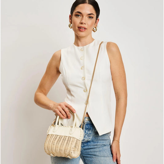 Maya Crossbody | White