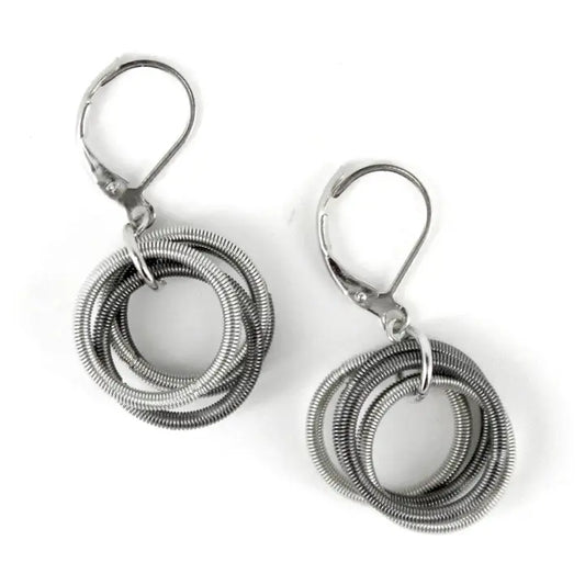 Silver & Slate Earrings