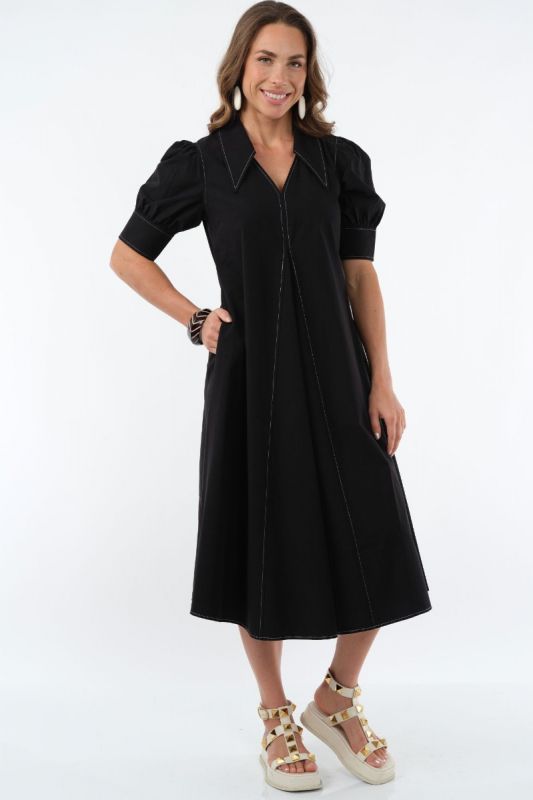 Amber Dress | Black