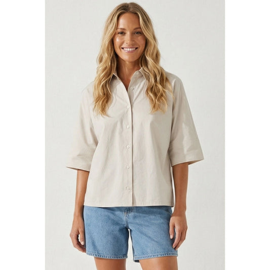 Boxy Half Sleeve Shirt