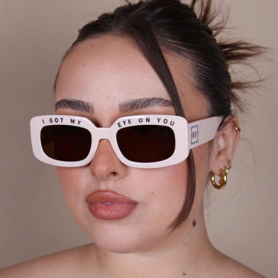 Free People Sunglasses Cream