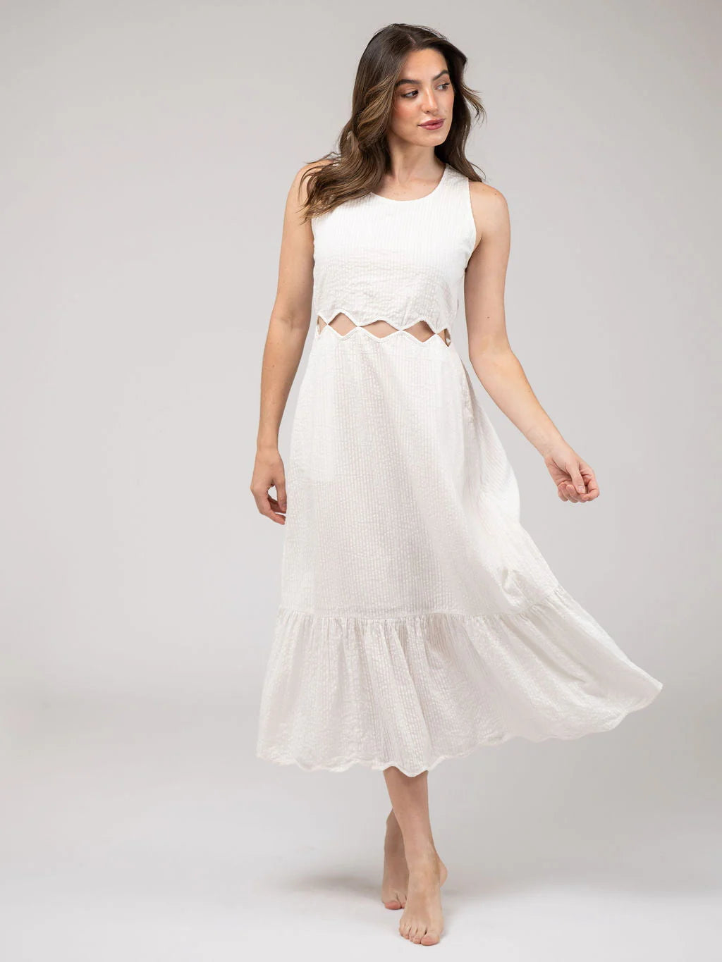 Lina Dress | Seersucker