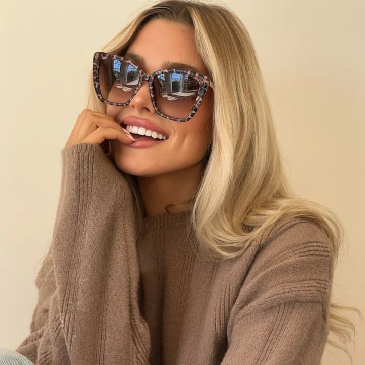 Becky II Sunglasses | Leopard