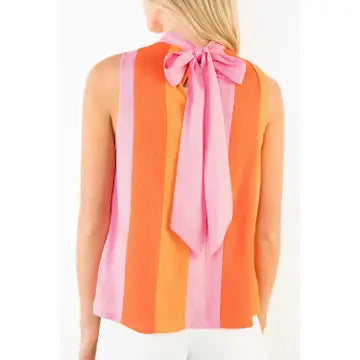 Stripe Top w/ Tie