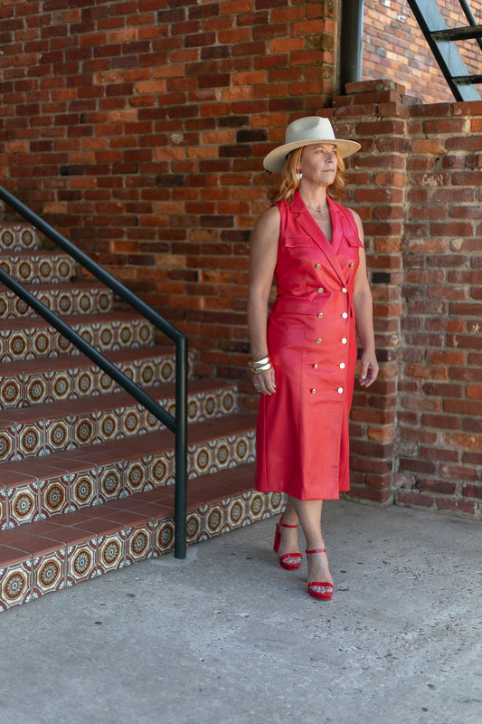 Kelly Dress | Red