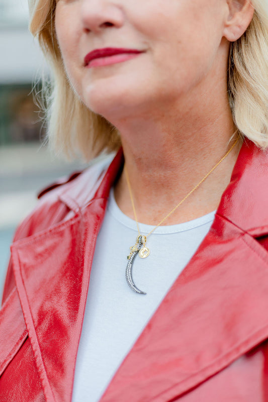 Moon & Star Necklace