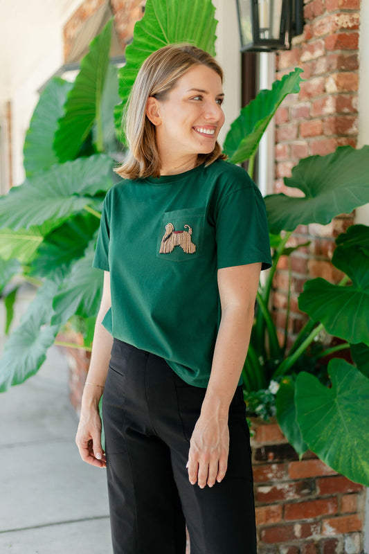 Perro Tee | Verde