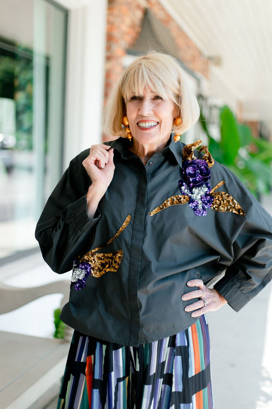 Caviar Blouse