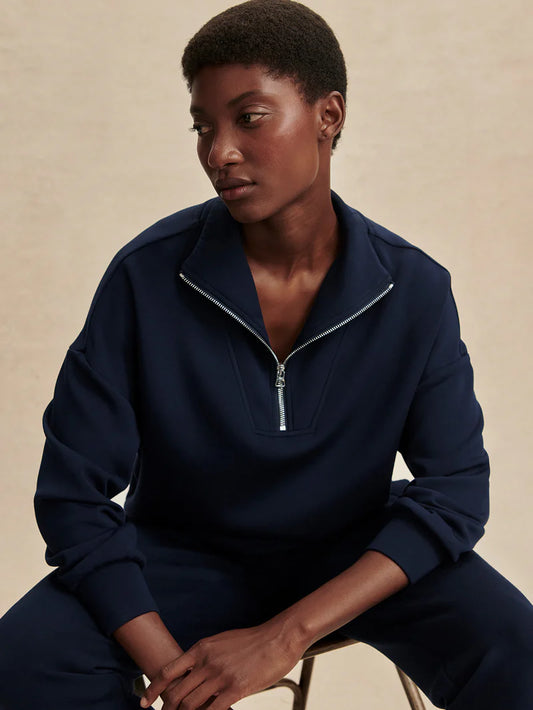 Hawley Half Zip | Navy