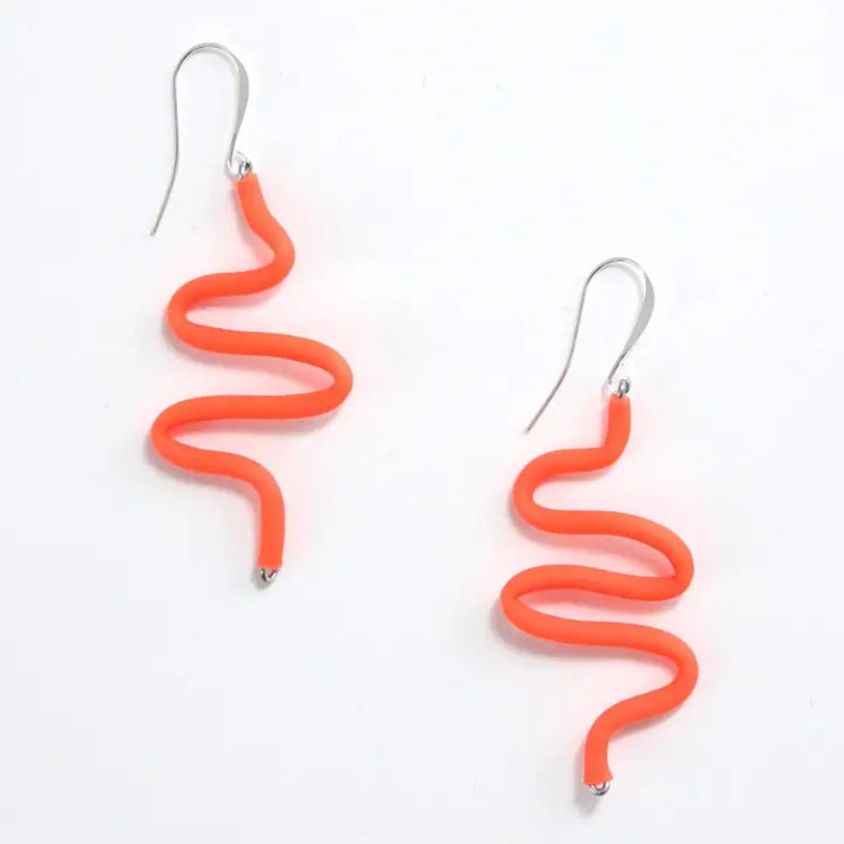Naya Tubing Earring | Orange