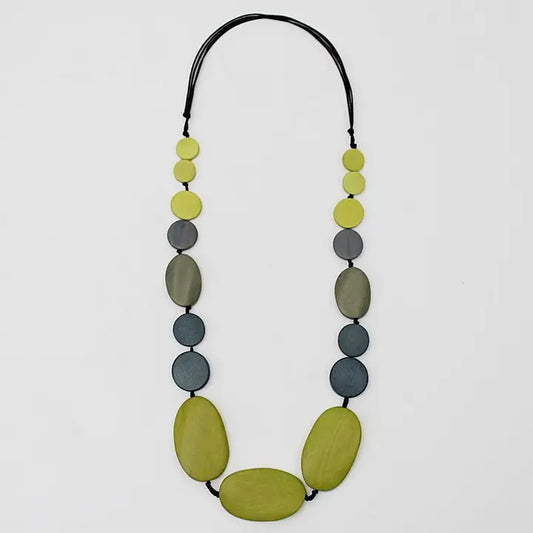 Sybil Necklace | Lime