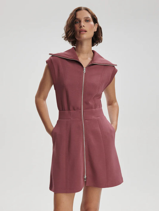 Rebecca Zip Dress | Wild Rhubarb