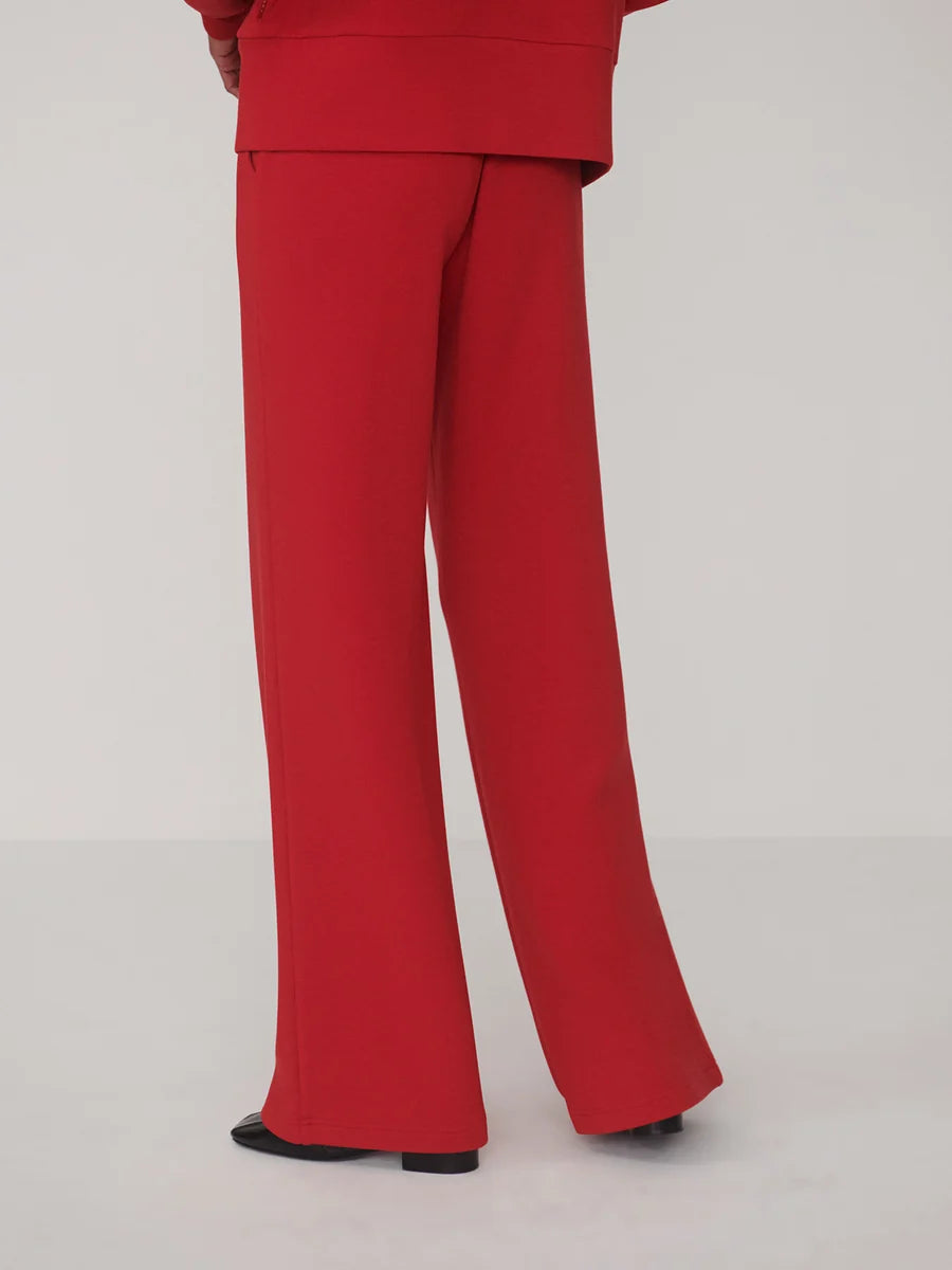 The Wide Leg Pant | Red Marl