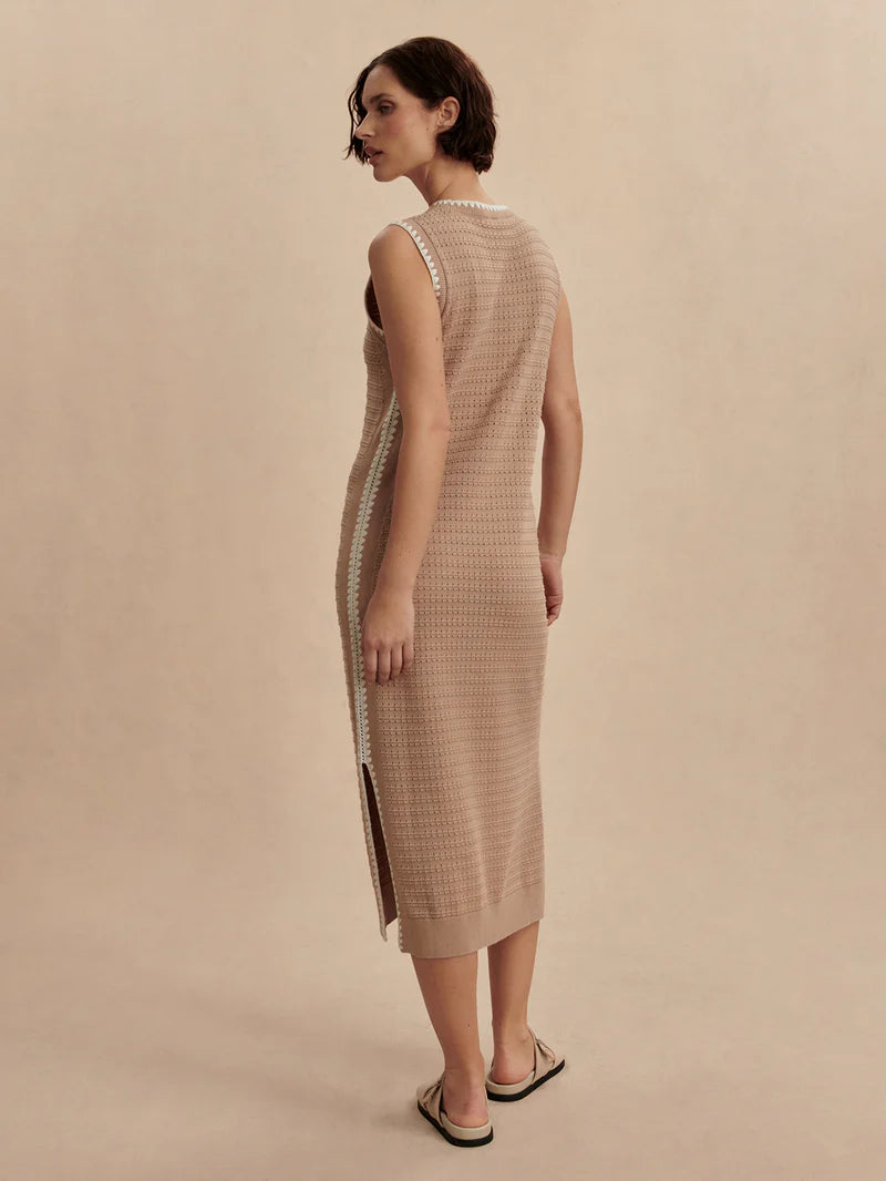 Dwight Tank Dress | Lt Taupe