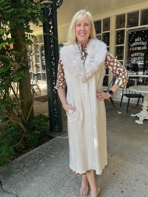 Tunic Knit Vest