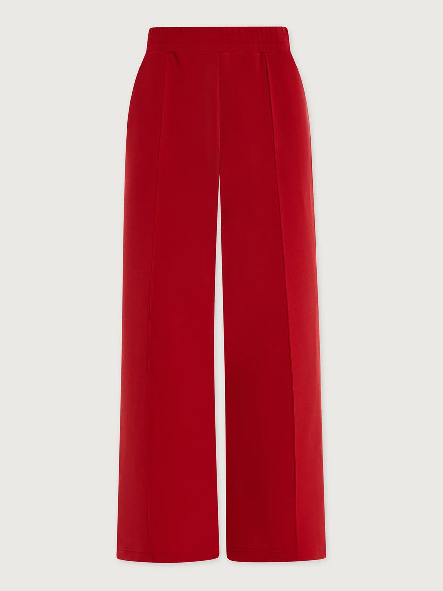 The Wide Leg Pant | Red Marl