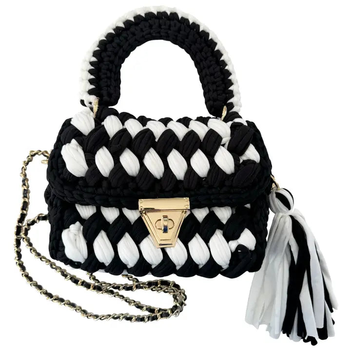 Alexis Bag | Blk&Wht