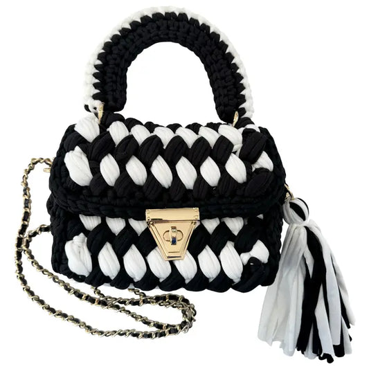 Alexis Bag | Blk&Wht