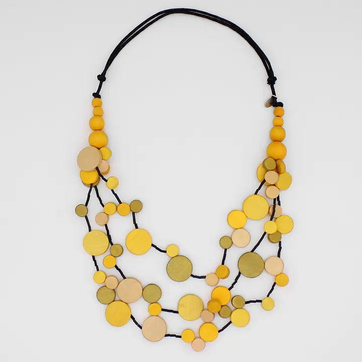 Millie Necklace | Yellow