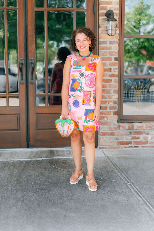 Kaylor Dress | Coral