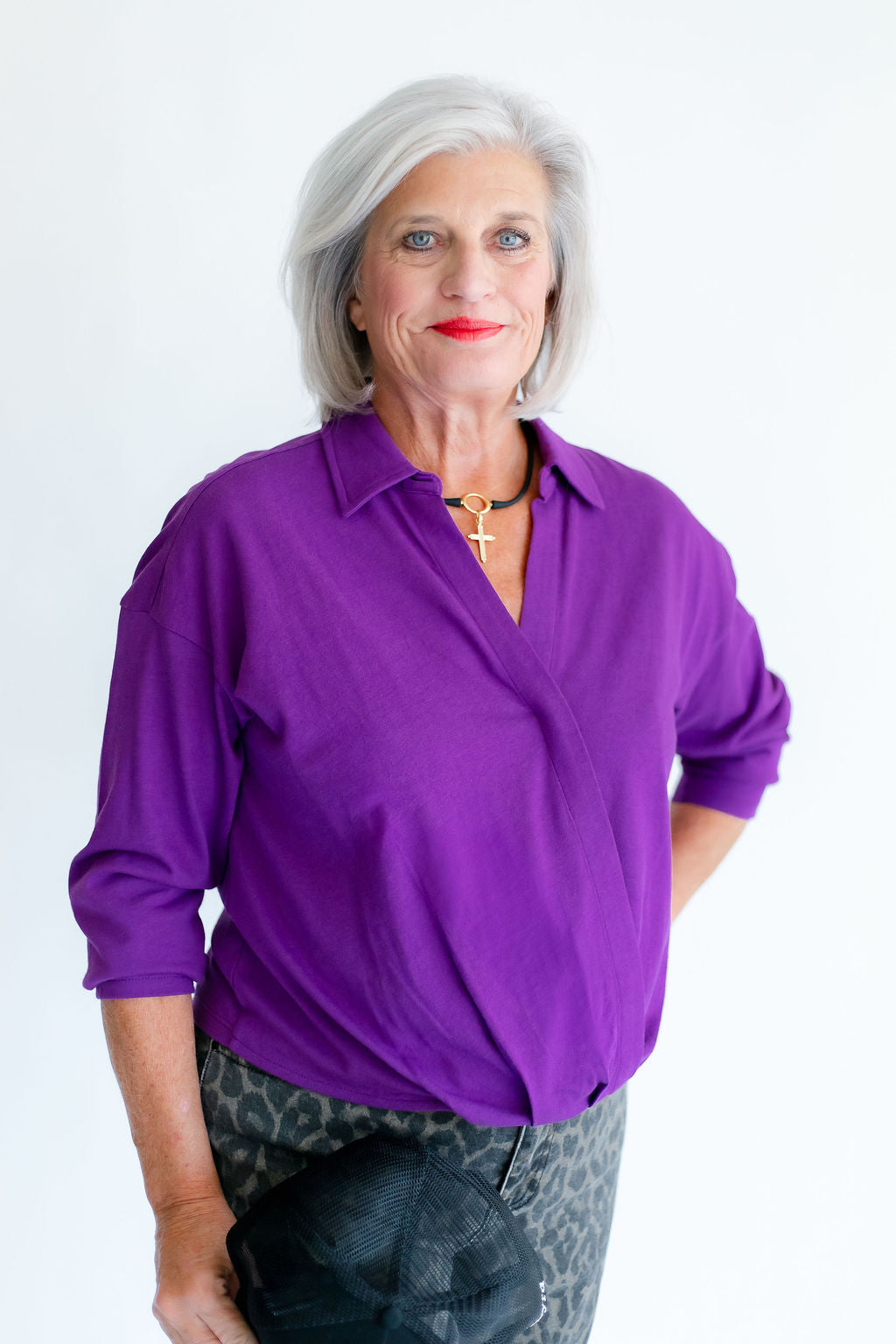 Faux Wrap Top