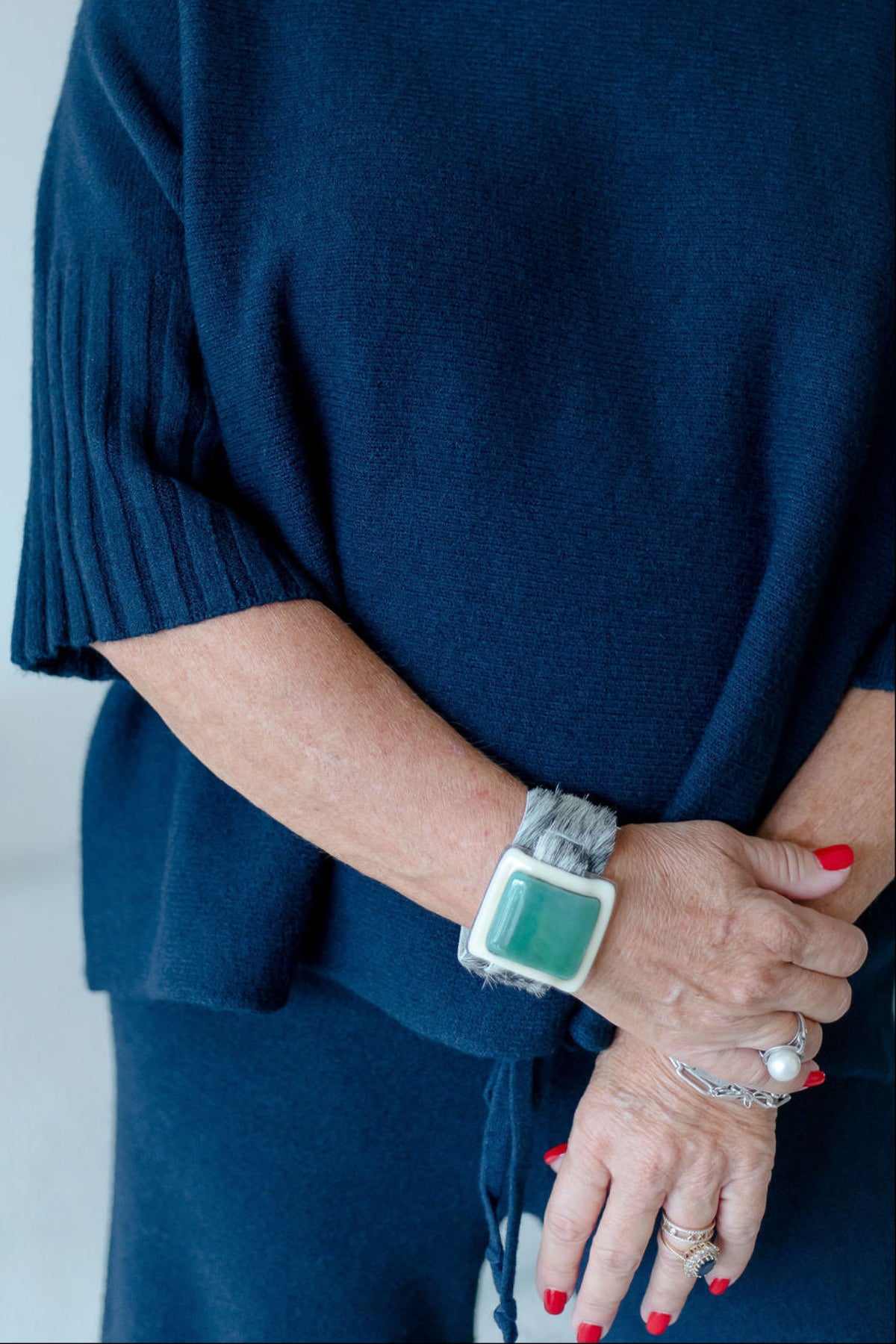 Glassy Bracelet | Blue