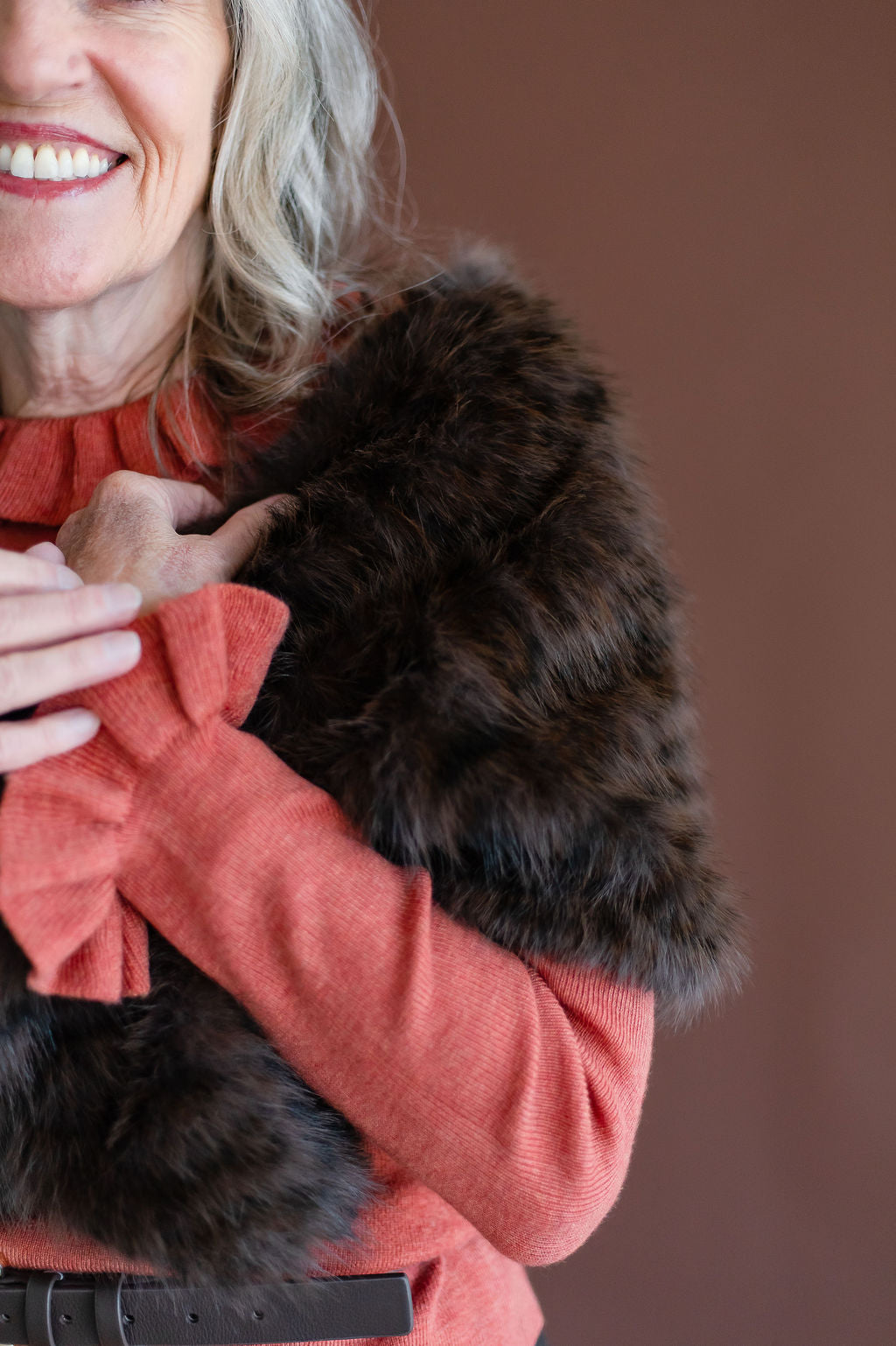 Faux Fur Stole