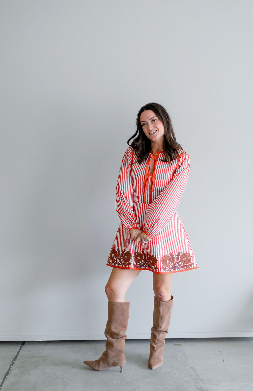 Holly Quilted Mini Dress