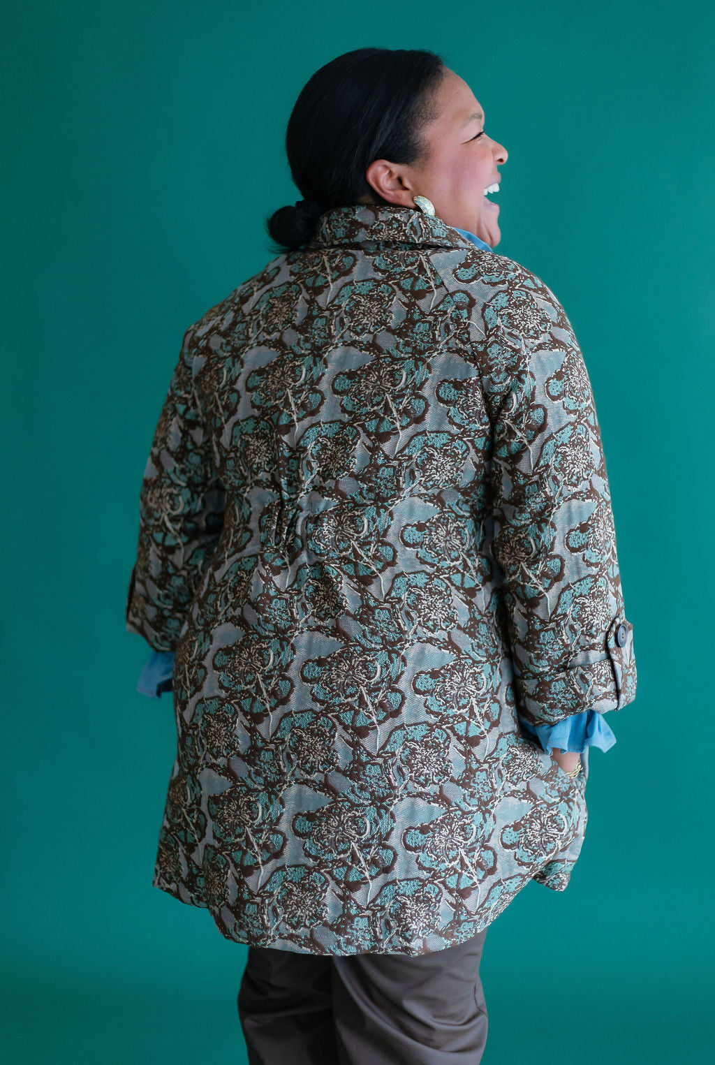 Aqua Flower Jacket